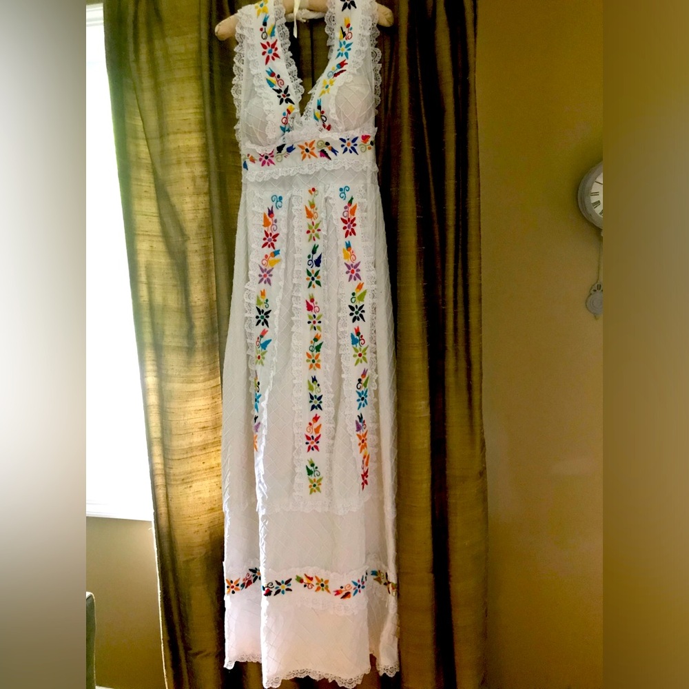 Stunning Embroidered Maxi Dress